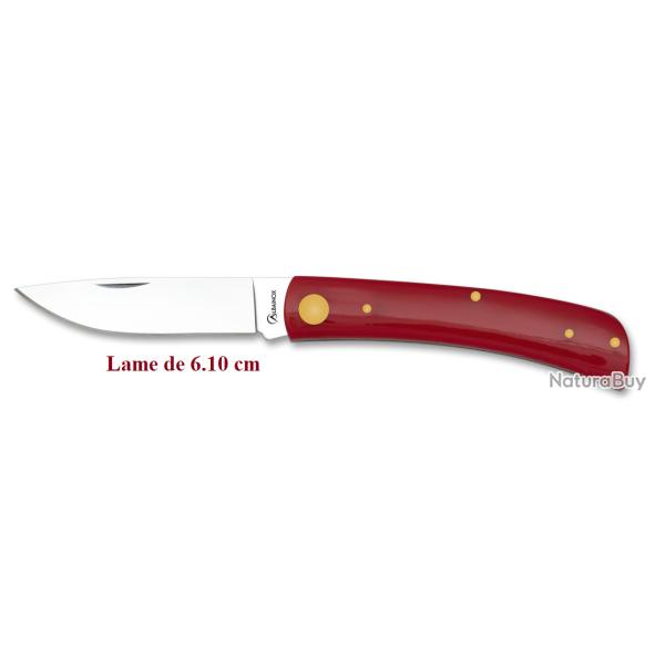 Couteau  pliant Campagne  rouge lame de 6.10 cm