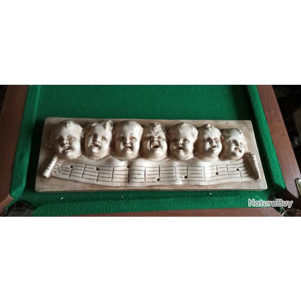 Bas relief les anges musiciens