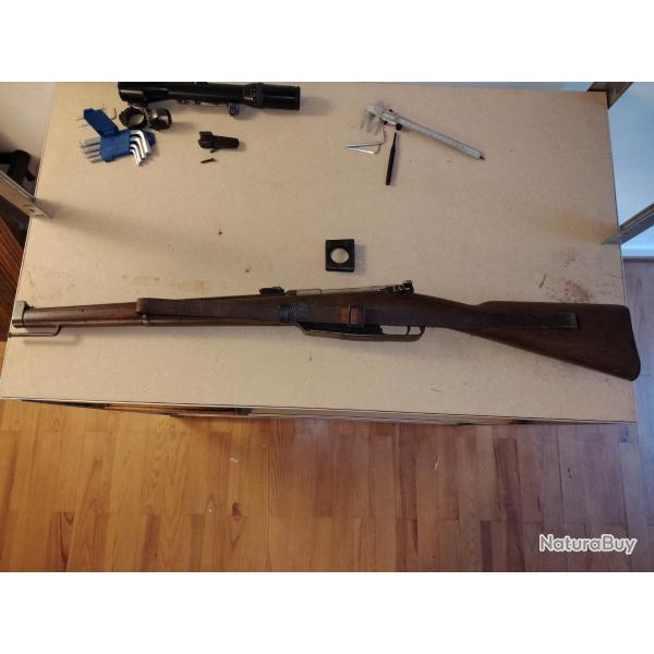 Gewehr 91 Erfuhrt 1892 Cat D 8x57IS monomatricule