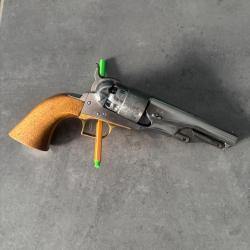 Uberti 1860 short canon court acier poli