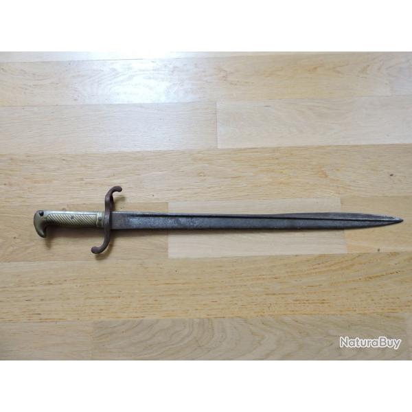 Tr�s rare ba�onnette prussienne Mod�le 1860 de Fusiliers