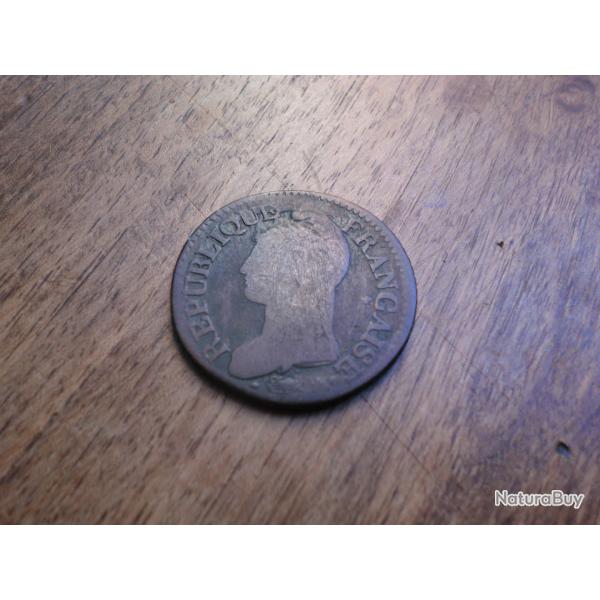 monnaie  5 centimes l'an _ AA