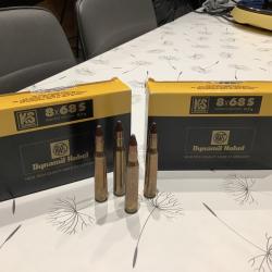 Cartouche 8x68 S 11,7g