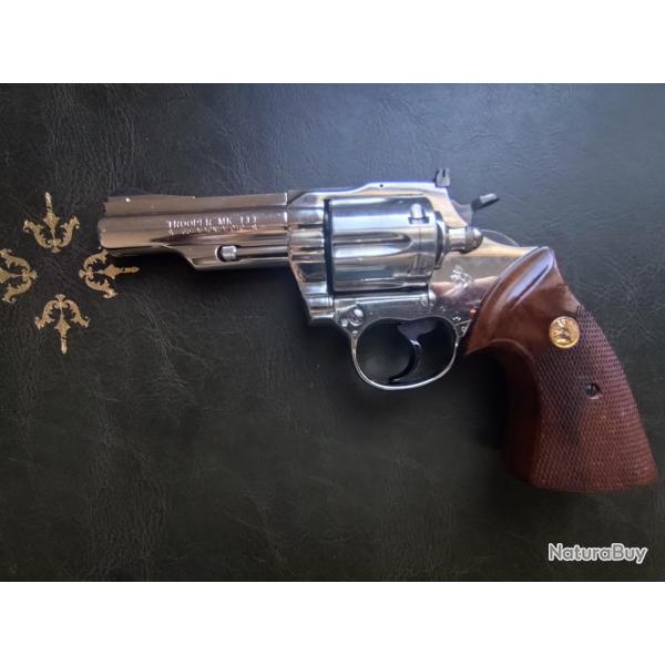Revolver COLT TROOPER mark 3 en 357 magnum et 38 4pouces