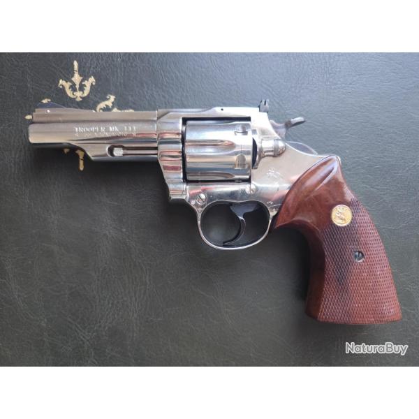 Revolver COLT TROOPER mark 3 en 357 magnum et 38 4pouces