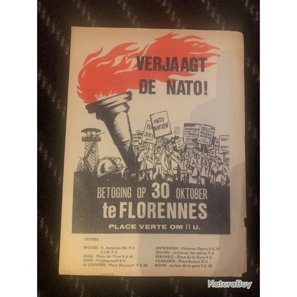 Affiche Communiste Belge