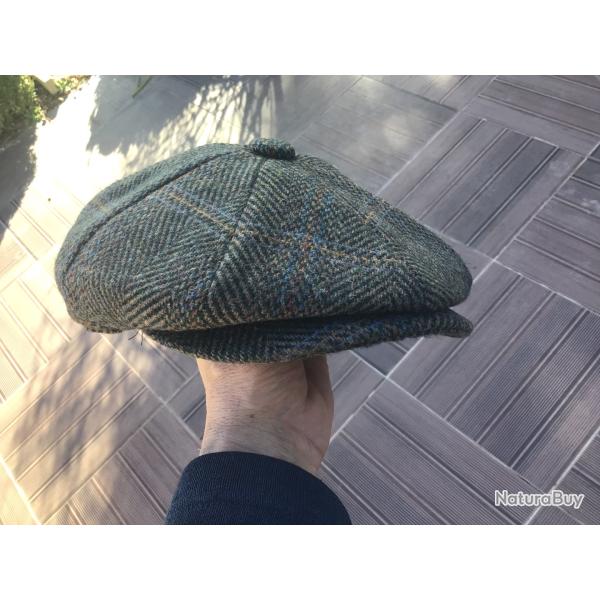 Casquette style anglaise laine