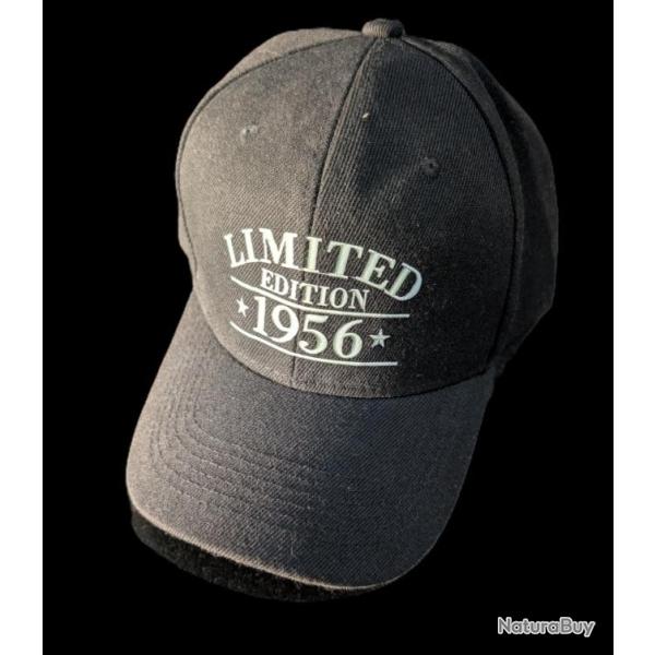 CASQUETTE 1956 LIMITED EDITION UNISEXE TAILLE REGLABLE COTON ET POLYESTER / 70 ANS CETTE ANNEE