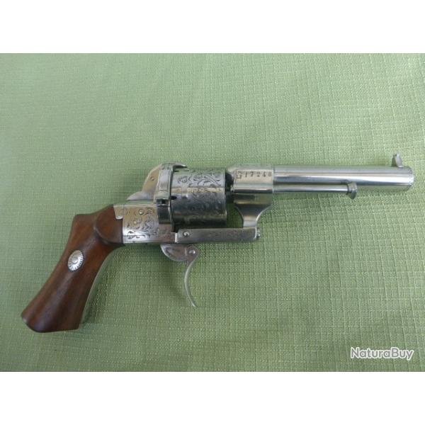 Tr�s beau revolver de luxe E. Lefaucheux en coffret