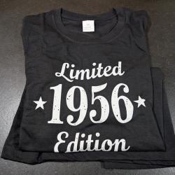 TEE-SHIRT 1956 DE TRES BELLE QUALITE COULEUR NOIR