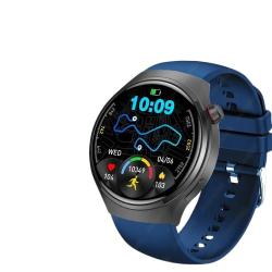 Montre Connect&eacute;e Homme GPS via Smartphone Appels Bluetooth Sports &Eacute;tanche IP67 Cardio & SpO2 Bleu