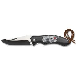 Couteau pliant Templier lame de 8.5 cm /Manche stamina