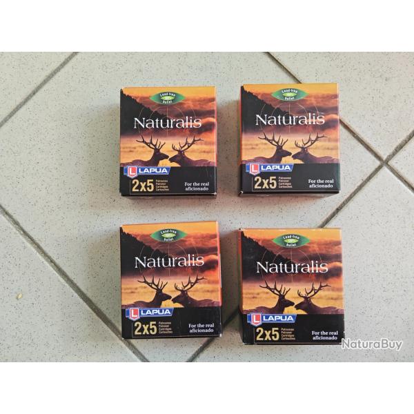 LAPUA NATURALIS CAL 300 WIN MAG 11,7G 180GR POINTE POLYMERE SANS PLOMB