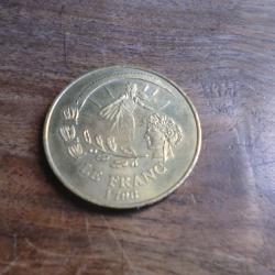 monnaie m&eacute;daille le francs 1796 L'EURO  2002