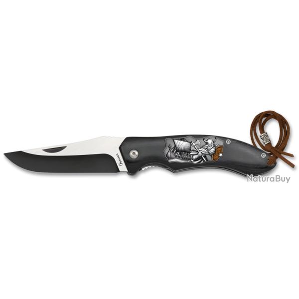 Couteau pliant Vikings lame de 8.5 cm /Manche stamina