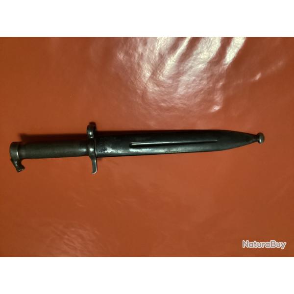 Baionnette Mauser suedois mod�le 1896 pour mod 1896 ou 1896/38