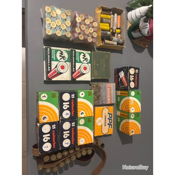 Lot 300 cartouches Cal 16