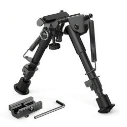 OFFRE SPECIALE ! Bipied en aluminium &agrave; fixation Picatinny / Grenadi&egrave;re - 15 &agrave; 23cm