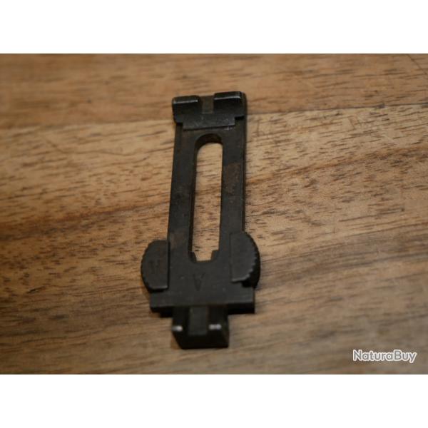 Planchette de Hausse de Mousqueton BERTHIER neuve de stock sans la petite vis