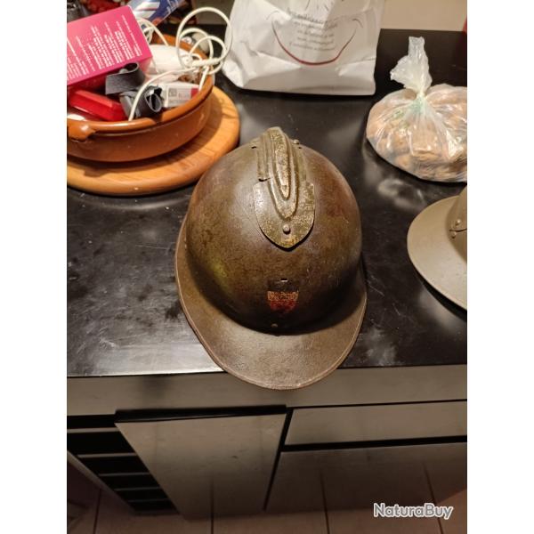 Coque de casque Adrian 1926 FFI