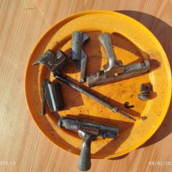 Pi&egrave;ces de fusil gras diverses
