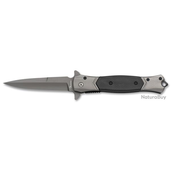 Couteau  pliant Titanium  lame noir de 9 cm