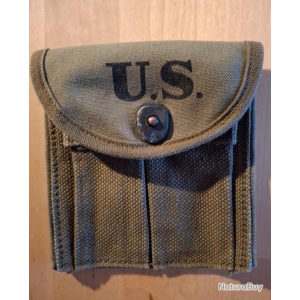 US ARMY WW2 PORTE CHARGEURS US M1