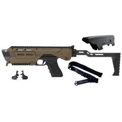Kit de conversion MX1 pour Glock - Meta Tactical - TAN avec Rail Inf&eacute;rieur et Accessoires