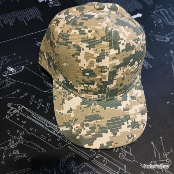 Casquette camo digital