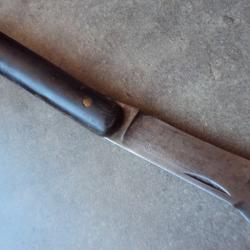 Ancien couteau greffoir v&eacute;ritable &eacute;n&eacute;