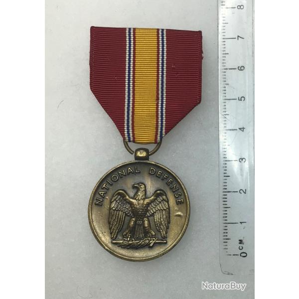 ETATS-UNIS D'AMERIQUE - M�daille NATIONAL SERVICE DEFENSE USA
