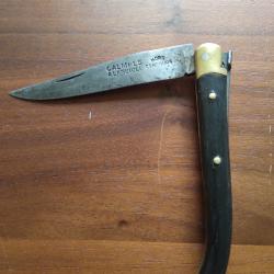 Couteau pliant laguiole Calmels ancien