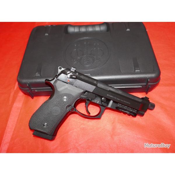 Pistolet BERETTA M9A3 en 9x19mm canon filet� en mallette d'origine avec ces 3 chargeurs