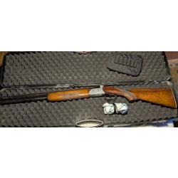 Fusil de chasse superpos&eacute;s calibre 12 - Felix Sarasqueta (&Eacute;ibar, Espagne)