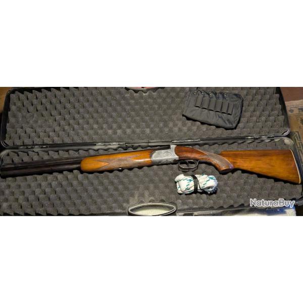 Fusil de chasse superpos�s calibre 12 - Felix Sarasqueta (�ibar, Espagne)