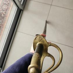 Sabre d'officier cavalerie l&eacute;g&egrave;re Fran&ccedil;aise, mod&egrave;le 1822