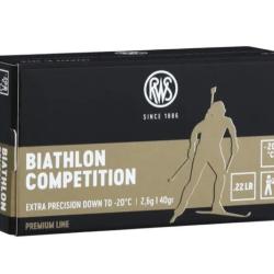 Balles 22LR Rws Biathlon Competition