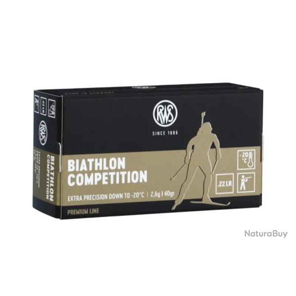 Balles 22LR Rws Biathlon Competition