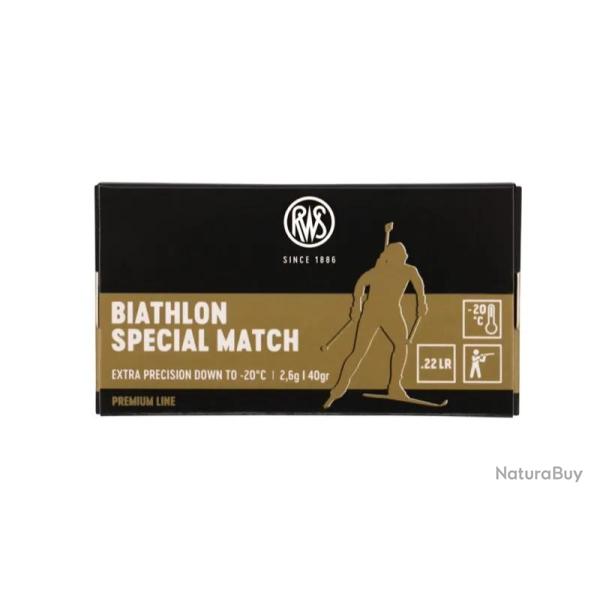 Balles 22LR Rws Biathlon Special Match