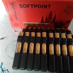 Balles neuves 9x3x62 geco softpoint x20