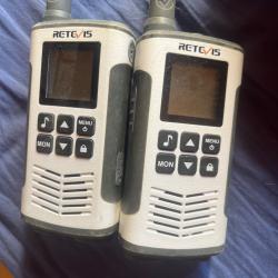Lot de 2 taulki walkie