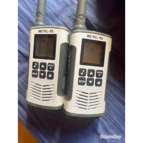 Lot de 2 taulki walkie