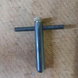 Cl&eacute; &agrave; chemin&eacute;e poudre noire