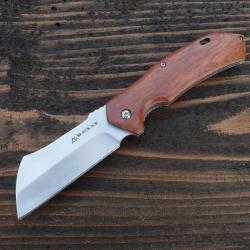 Couteau Pliant Black Ice - Lame Wharncliffe Acier 3Cr13