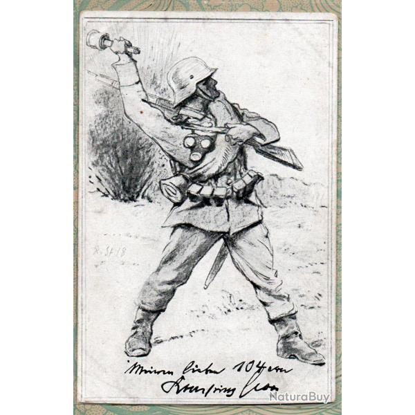 CPA - Grenade � Manche AllemandeN�7438