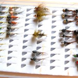 Bo&icirc;te 37 nymphes pour la saison