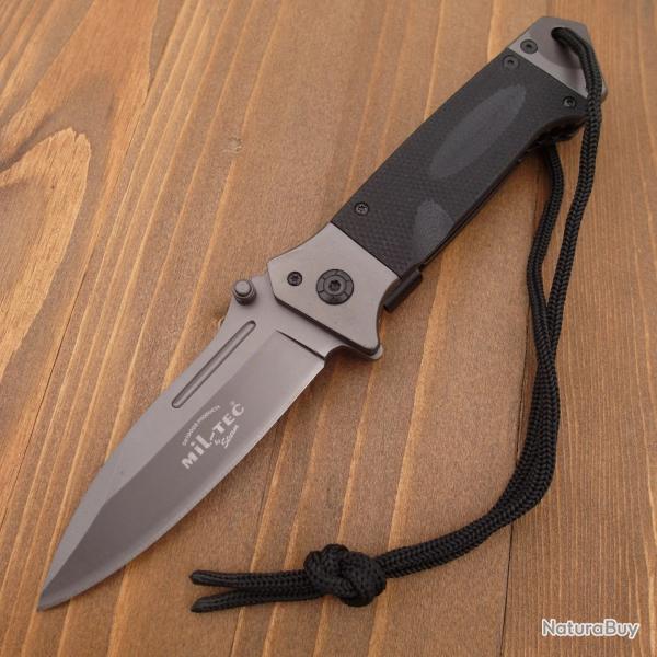 Couteau Pliant Mil-Tec - Lame Acier AISI 420