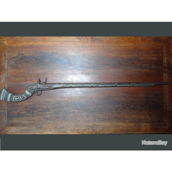 Grand fusil afghan � silex - Djeza�l ou Jezail - 19e si�cle - BE