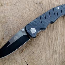 Couteau Pliant Puma TEC - Lame Acier 420 - Manche G-10 Ergonomique