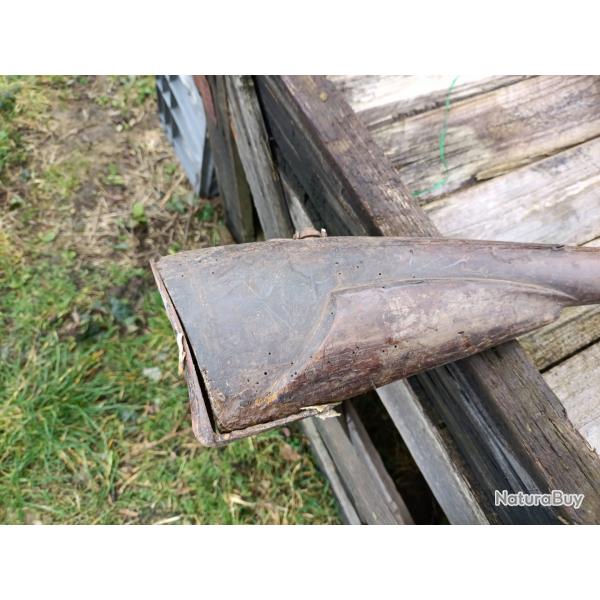 Fusil a percussion incomplet